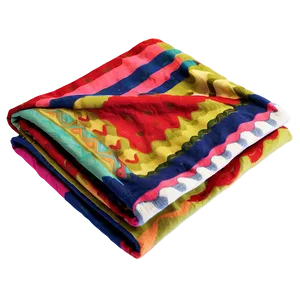 Unfolded Blanket Illustration Png 06282024 PNG Image