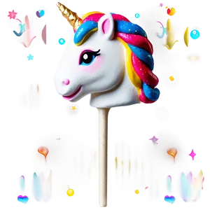 Unicorn Cake Pop Png 52 PNG Image