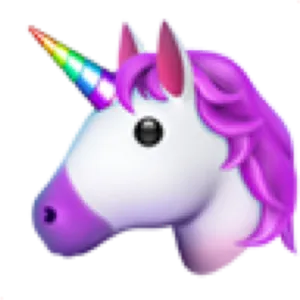 Unicorn Emojii Phone PNG Image