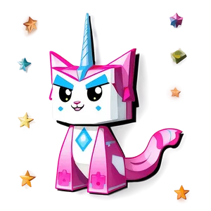 Unikitty In Dreamland Png 1 PNG Image