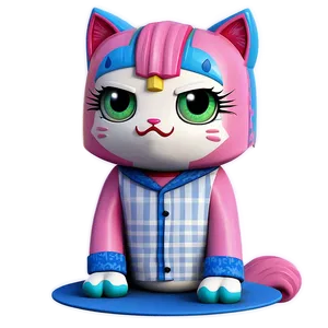 Unikitty In Pyjamas Png 2 PNG Image