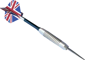 Union Jack Dart Isolated PNG Image