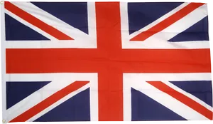 Union Jack Flag Display PNG Image