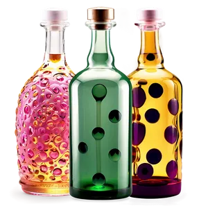 Unique Flavored Liquor Bottle Png Ncc PNG Image