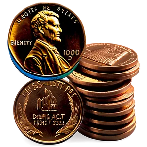 Unique Pennies Set Png 57 PNG Image