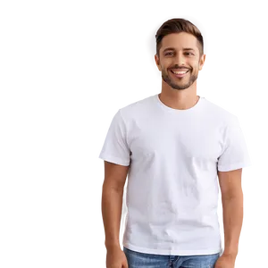 Unisex White Tee Png Gmc PNG Image