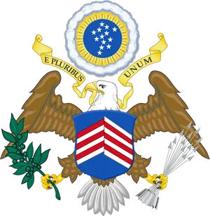 United States Great Seal Emblem PNG Image