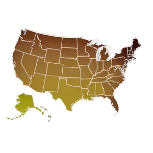 United States Map Outline Png Pqc67 PNG Image