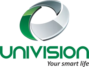 Univision Logo Smart Life Branding PNG Image