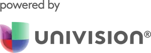 Univision Powered By Logo PNG Image