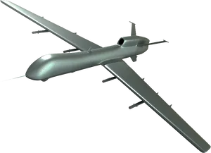 Unmanned Aerial Vehicle3 D Model PNG Image