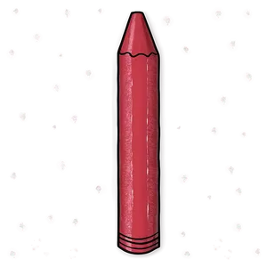 Unwrapped Red Crayon Png Ulm72 PNG Image