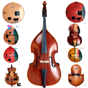 Upright Double Bass Png 14 PNG Image