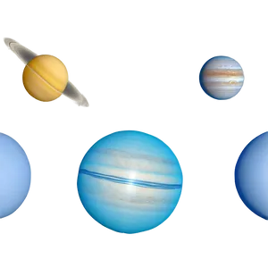 Uranus In Solar System Png Wsa PNG Image