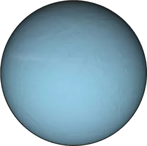 Uranus Planet Profile PNG Image