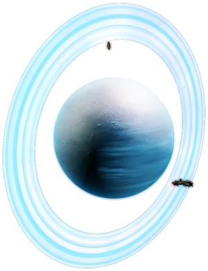 Uranus Planet Rings Spacecraft.png PNG Image