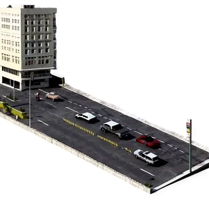 Urban City Street Png 06252024 PNG Image