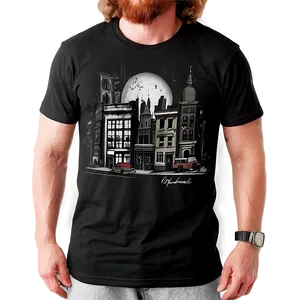 Urban Fashion T-shirt Sketch Png Jmg4 PNG Image