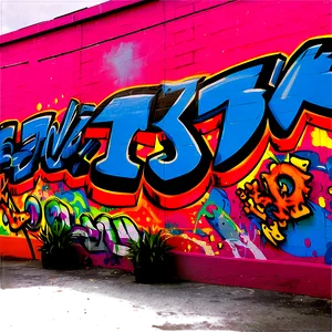 Urban Graffiti Mural Png Ihs PNG Image