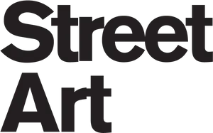 Urban Street Art Text Logo PNG Image