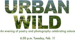 Urban Wild Poetry Event Announcement PNG