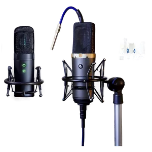 Usb Podcast Microphone Setup Png Cei65 PNG Image