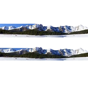 Utah Winter Mountains Png Ajr73 PNG Image