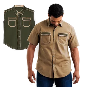 Utility Shirt Pocket Concept Png Ams25 PNG Image