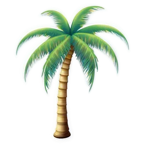 Vacation Palm Tree Emoji Png 92 PNG Image