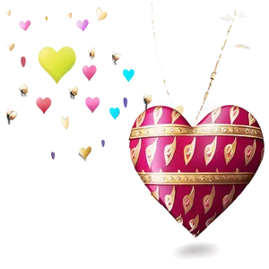 Valentine Heart Background Png 79 PNG Image