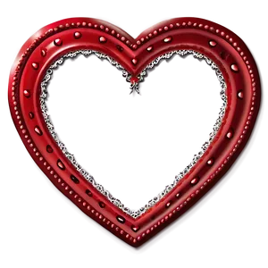 Valentine Heart Frame Png 06262024 PNG Image