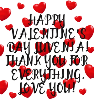 Valentines Day Love Appreciation Graphic PNG Image