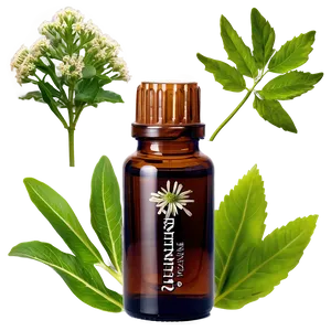 Valerian Essential Oil Png Dmn PNG Image