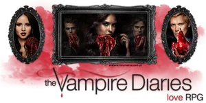 Vampire Diaries R P G Promotional Art PNG Image