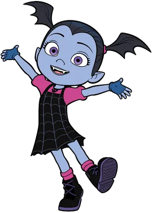 Vampirina Cheerful Pose PNG Image