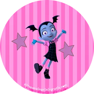 Vampirina Happy Dance PNG Image