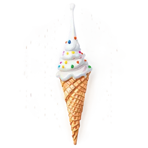 Vanilla Waffle Cone Png 06282024 PNG Image