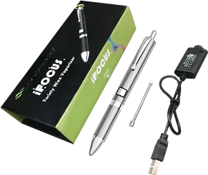 Vape Penand Accessories Unboxing PNG Image