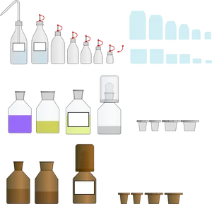 Variety_of_ Plastic_ Containers PNG Image