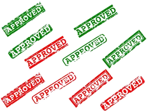 Varietyof Approved Stamps PNG Image