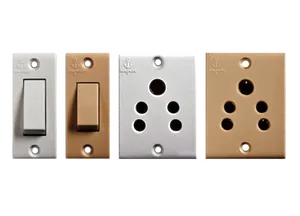 Varietyof Electrical Switchesand Sockets PNG Image