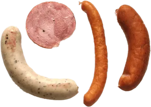 Varietyof Sausages.png PNG Image