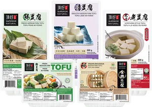 Varietyof Tofu Packages PNG Image