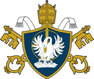 Vatican City Coatof Arms PNG Image