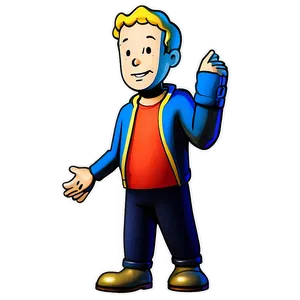 Vault Boy Desktop Icon Png Jga PNG Image