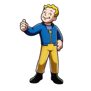 Vault Boy High Resolution Png Swh31 PNG Image