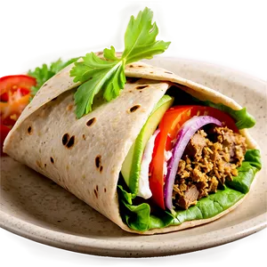 Vegan Gyro Wrap Png 5 PNG Image