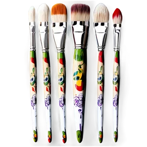 Vegan Paint Brushes Png Hkl PNG Image