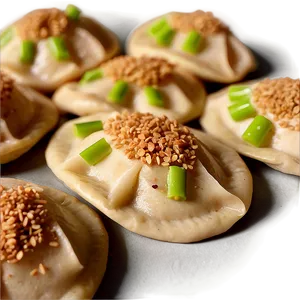 Vegan Pierogi Delight Png Qjj31 PNG Image