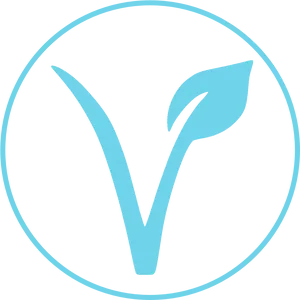 Vegan Symbol Logo PNG Image